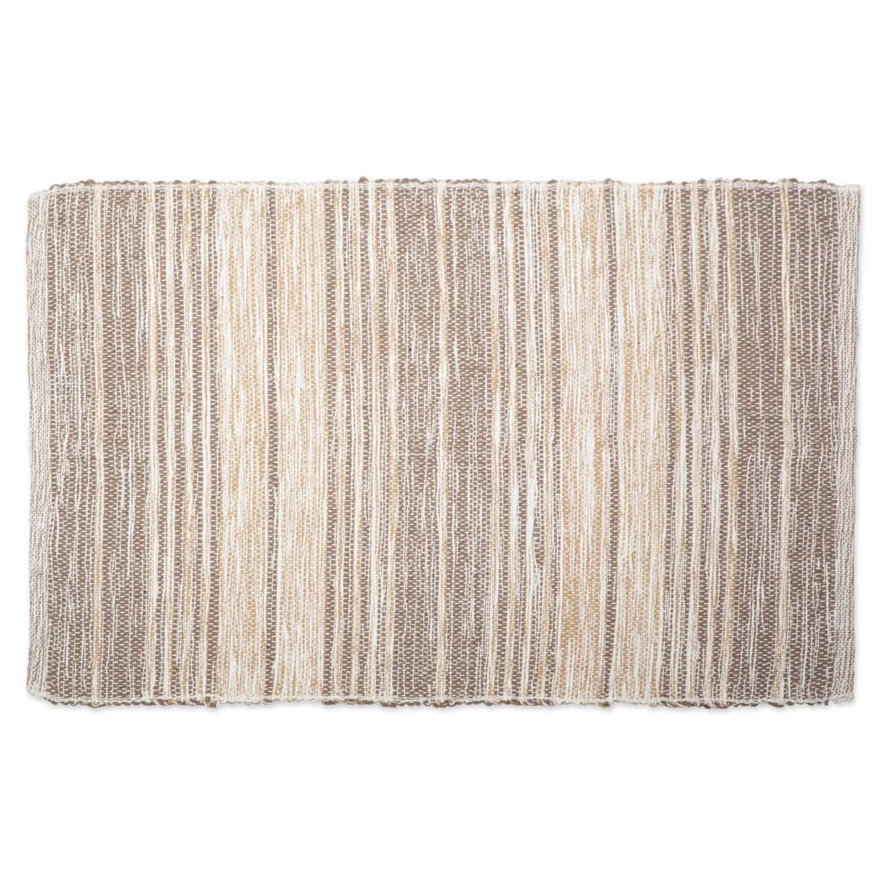 DII® Variegated Stone Recycled Yarn Rug, 2ft. x 3ft.